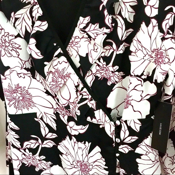 NWT Lulus Thistle Prove My Love Floral Wrap Dress - Picture 4 of 13